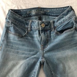 American eagle super skinny jegging